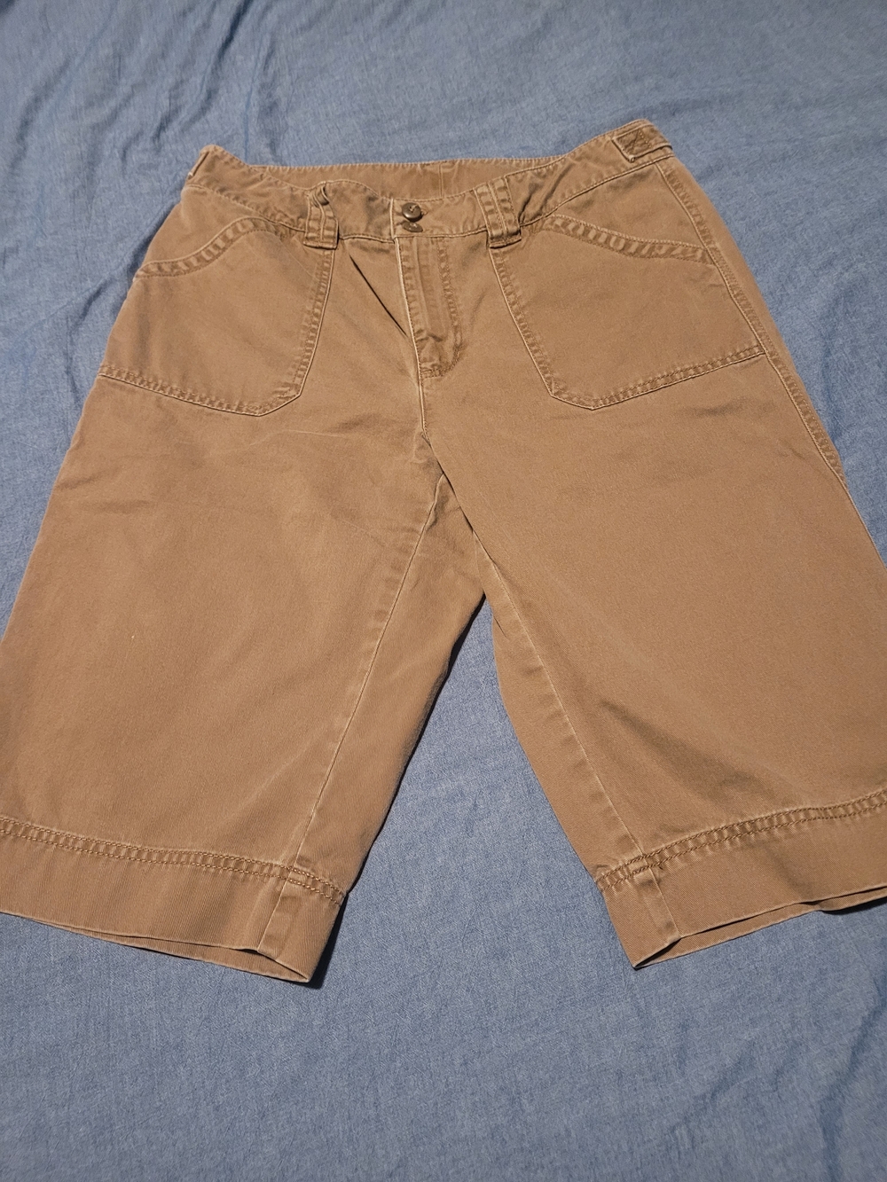 Womens Rafaella Cargo Shorts Size 10